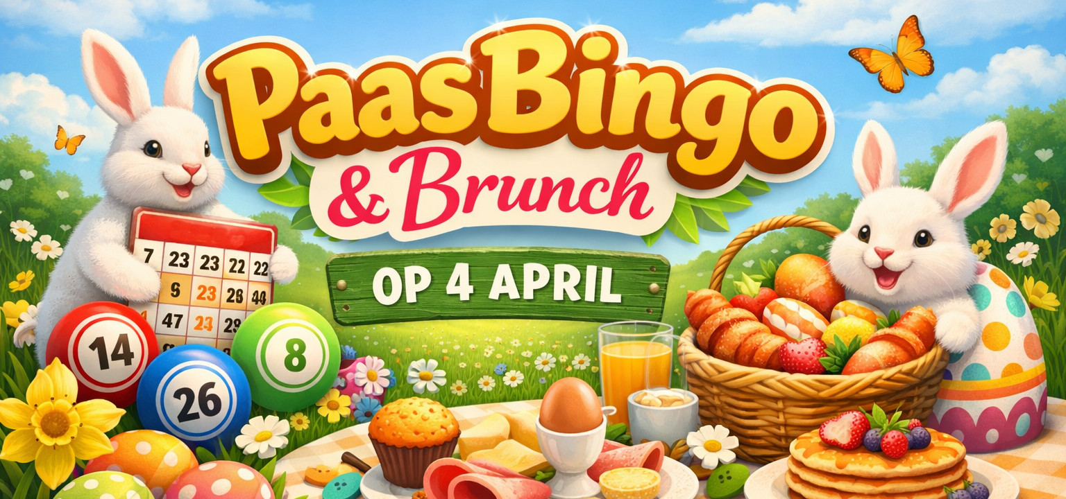 4 april, Paasbingo en Brunch
